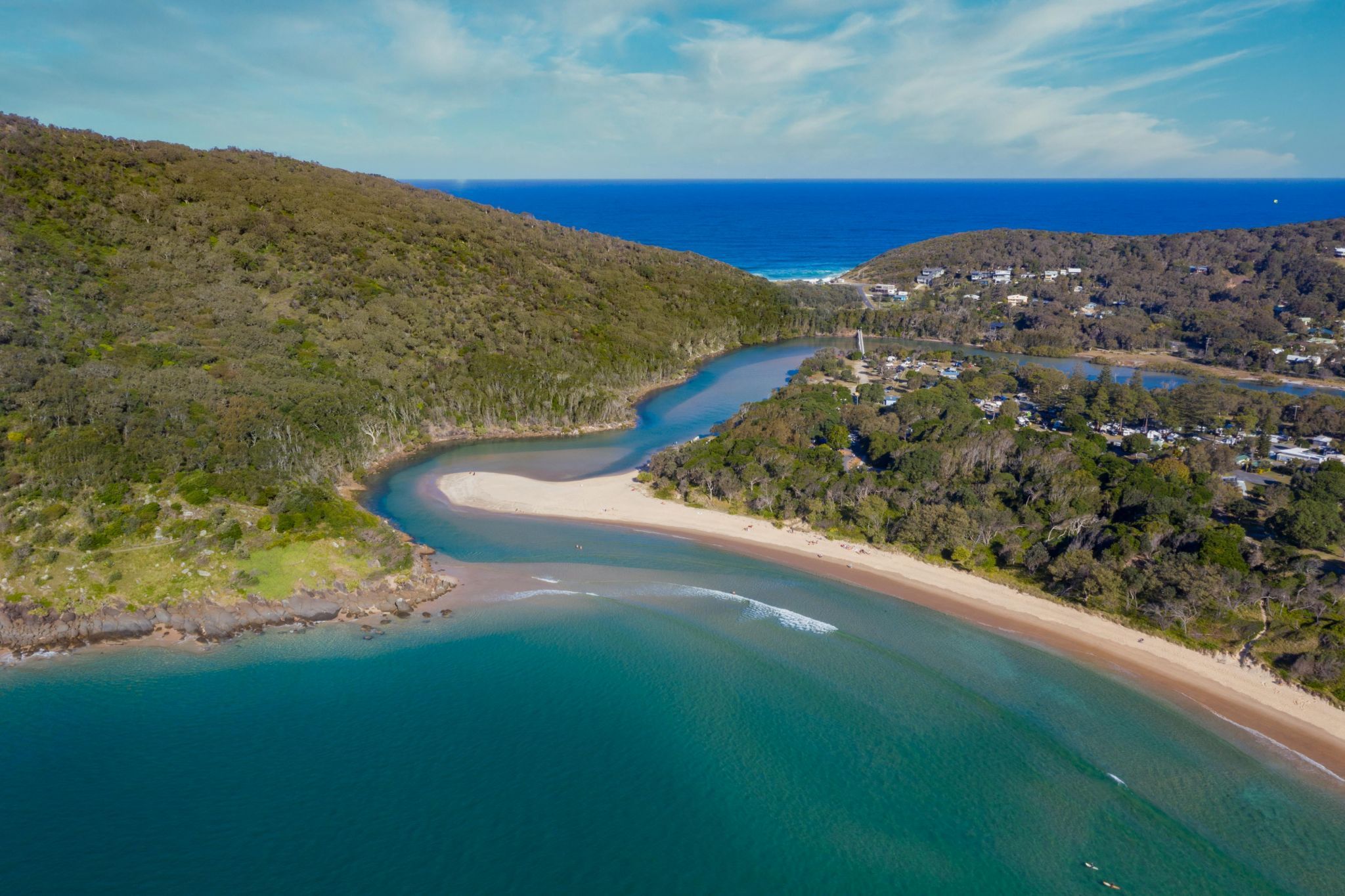 Korogoro Creek Hat Head New South Wales, Australia