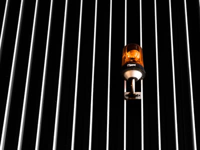 Lamp at Garden Tower, Frankfurt am Main