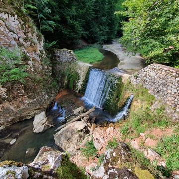 Lazuri Waterfall, Romania