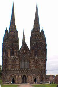 Lichfield Cathedral Front