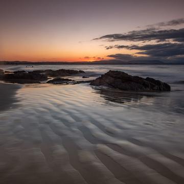 Little Wategos Beach sunset Byron Bay New South Wales, Australia
