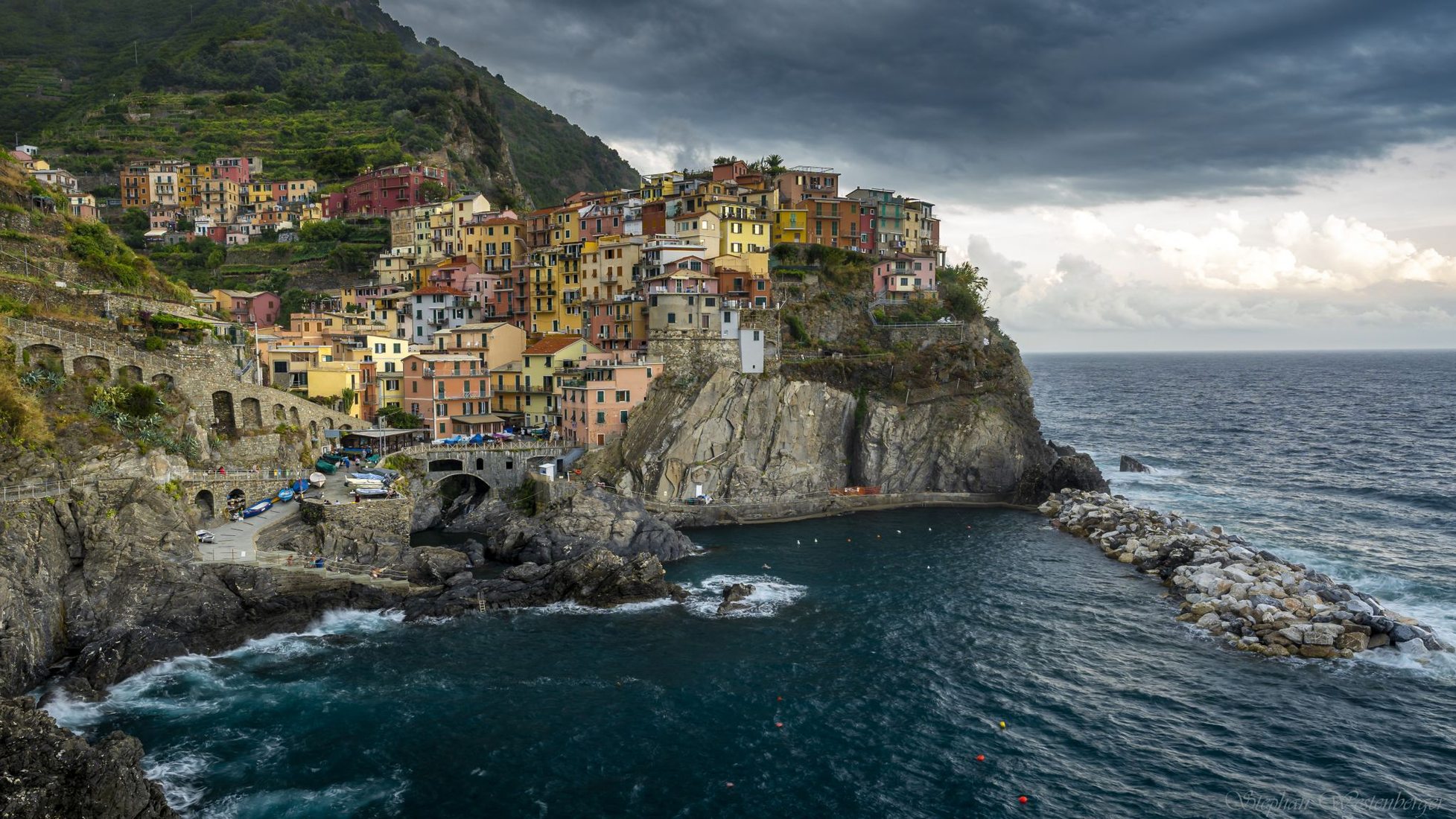 Educa - Puzzle 300 Pezzi: Manarola, Cinque Terre, Italia – Panorama Da Incorniciare