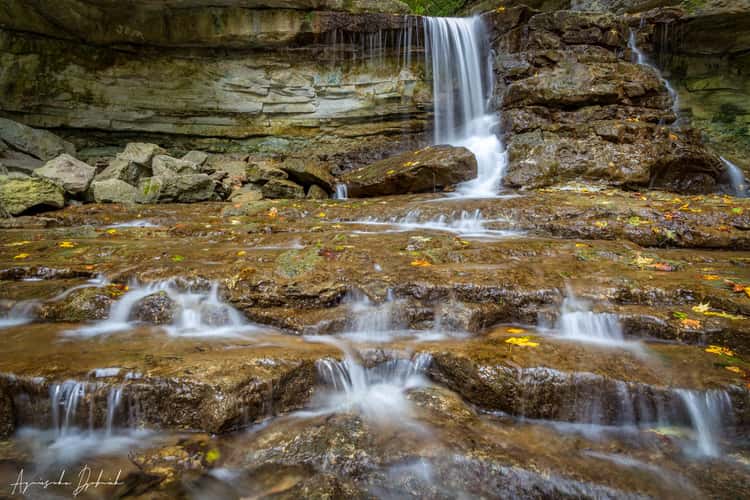 McCormick's Creek Canyon Falls