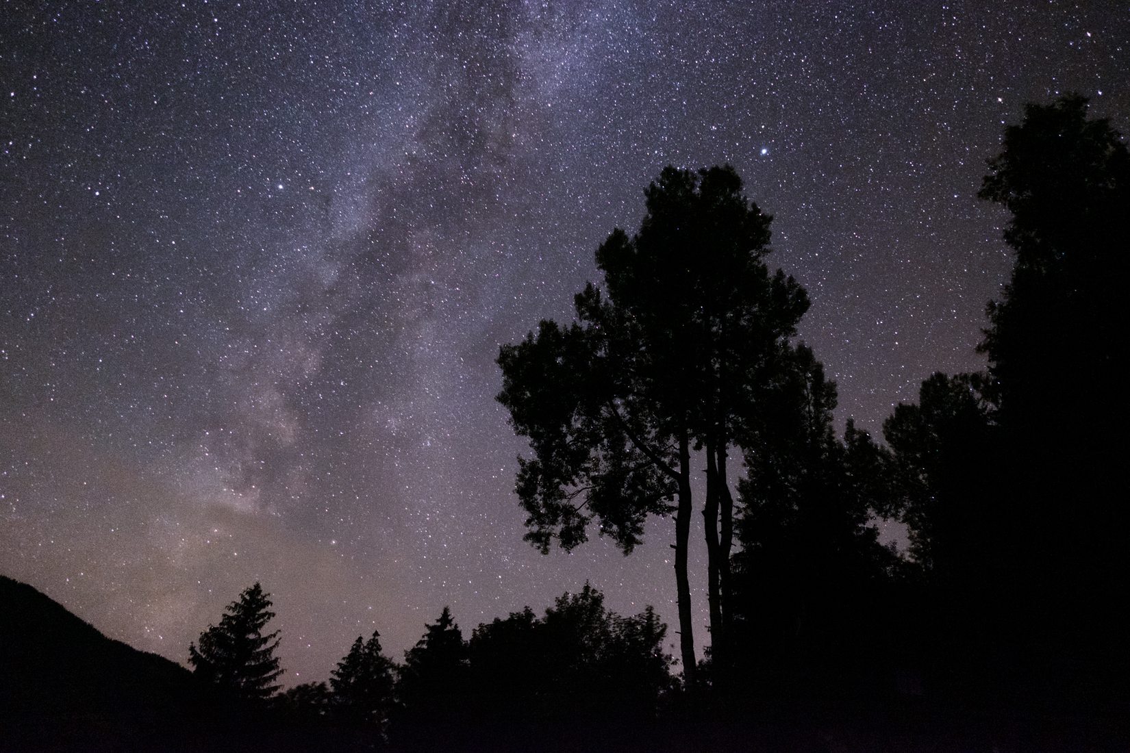 Milky Way over Großarltal, Austria