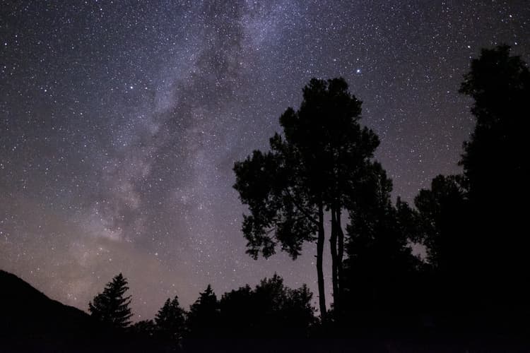 Milky Way over Großarltal