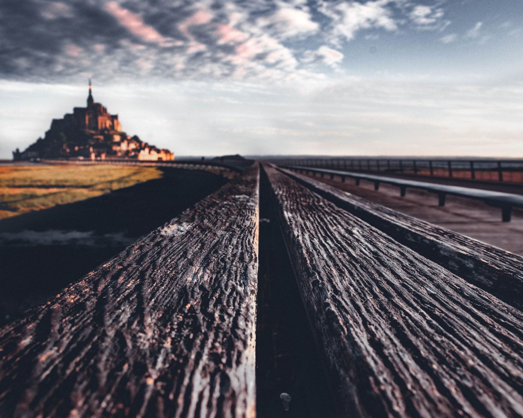Mont Saint-Michel Peer, France