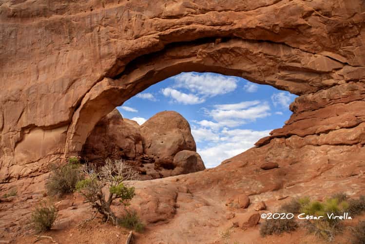North Window in Arches National Park