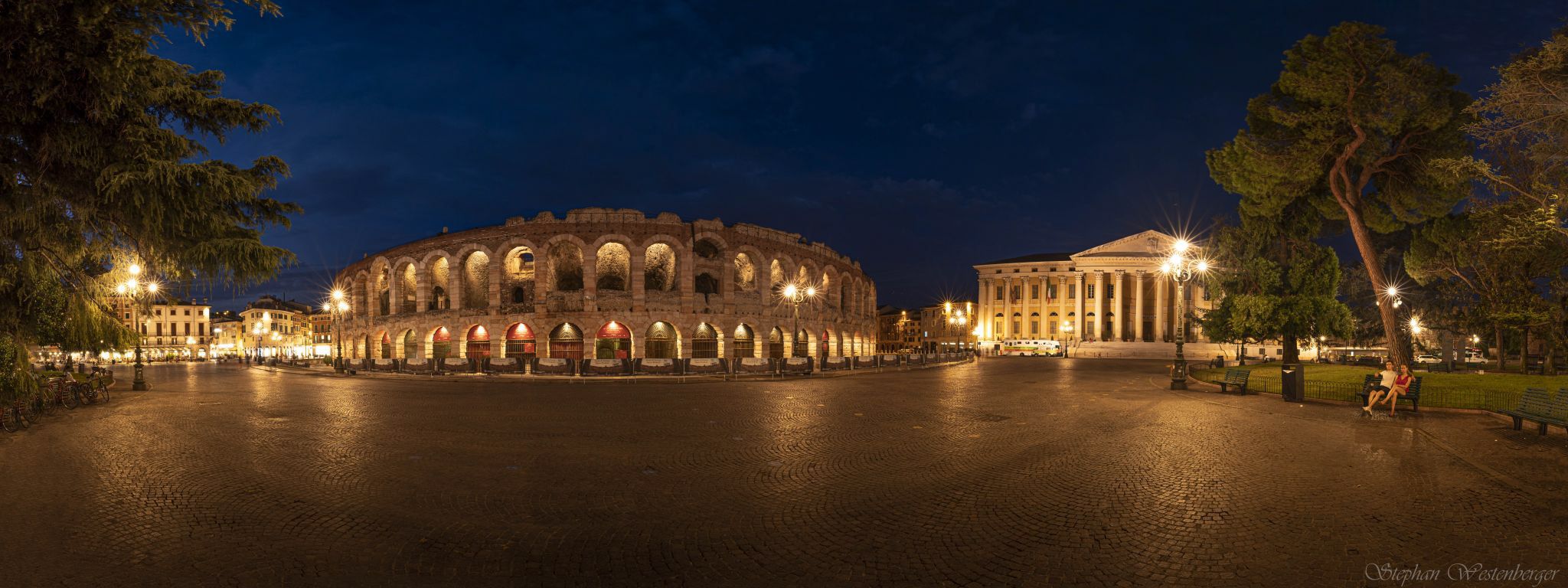 Piazza Bra, Verona, Italy