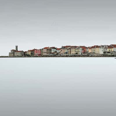 Piran skyline, Slovenia