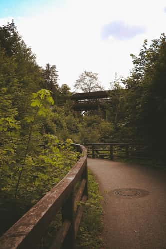 Pottenstein Holzbrücke