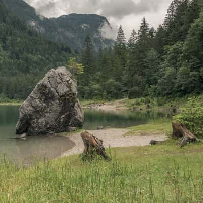 Rock at Gosausee, Austria