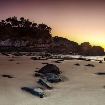 Seal Rocks headland Number one beach New South Wales, Australia