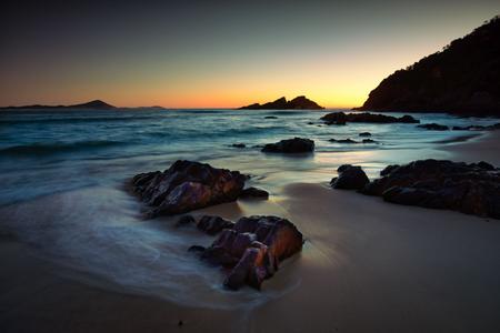 Seal Rocks Sunrise Sugarloaf Bay New South Wales