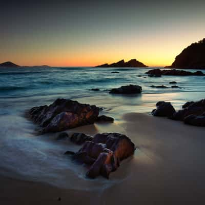 Seal Rocks Sunrise Sugarloaf Bay New South Wales, Australia