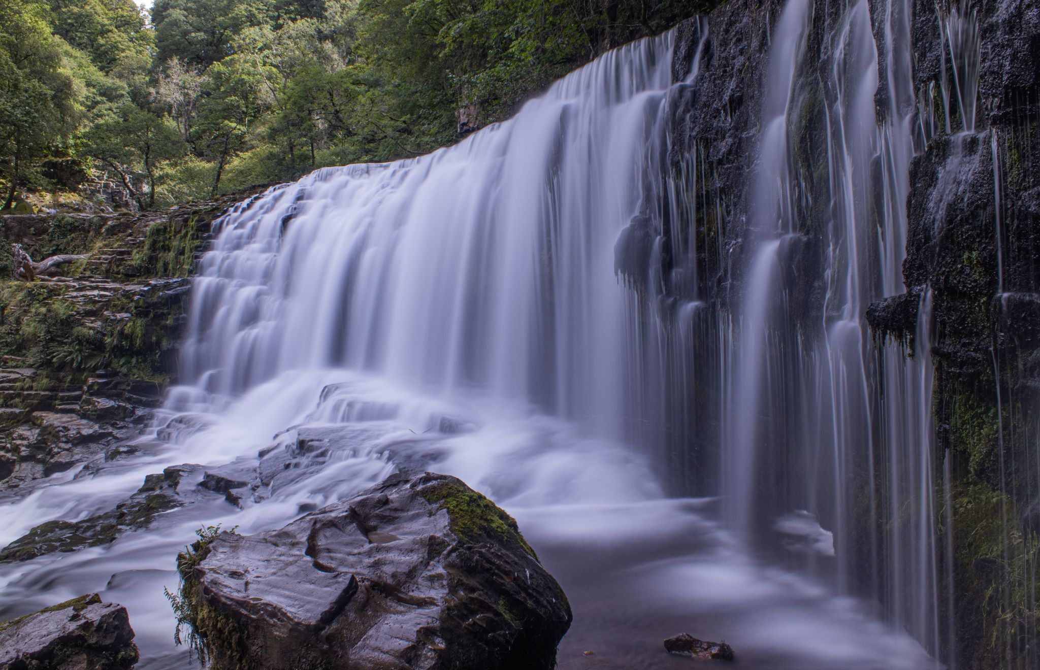 Sgwd Isaf Clun-gwyn, Bannau Brycheiniog (Brecon Beacons) National Park, United Kingdom