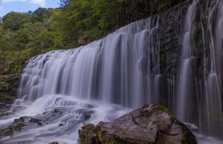 Sgwd Isaf Clun-gwyn, Bannau Brycheiniog (Brecon Beacons) National Park