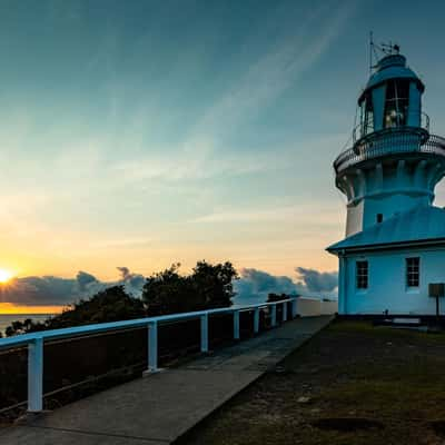 Smokey Cape Lighthouse sunrise South West Rocks NSW, Australia