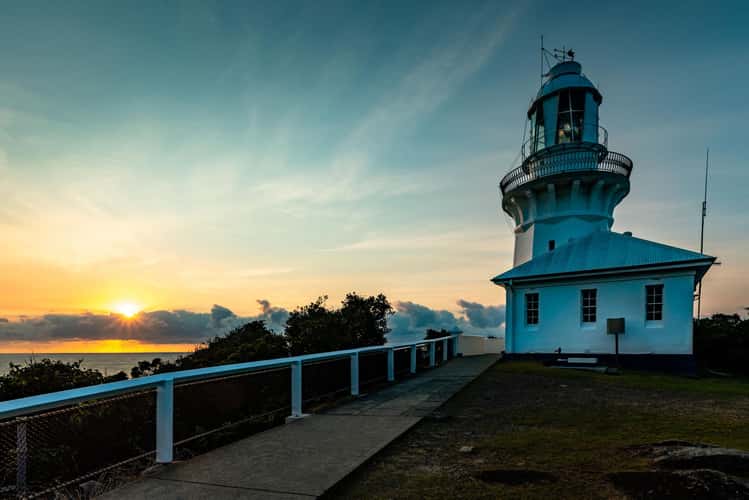 Smokey Cape Lighthouse sunrise South West Rocks NSW