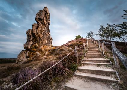 Steps to the Devil - Teufelsmauer near Thale