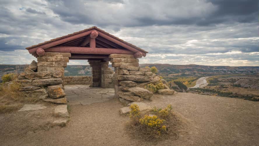 Theodore Roosevelt National Park - River Bend Overlook