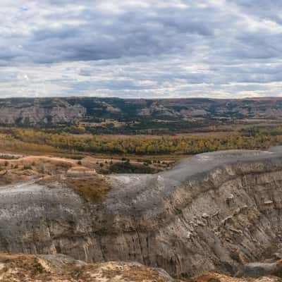 Theodore Roosevelt National Park - River Bend Overlook, USA