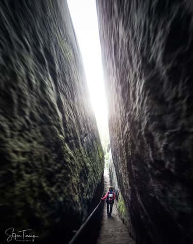 Treppe im Klammweg (Pfaffenstein)