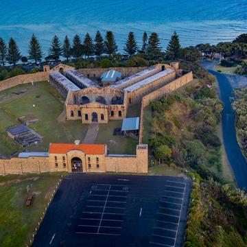 Trial Bay Gaol Drone South West Rocks New South Wales, Australia