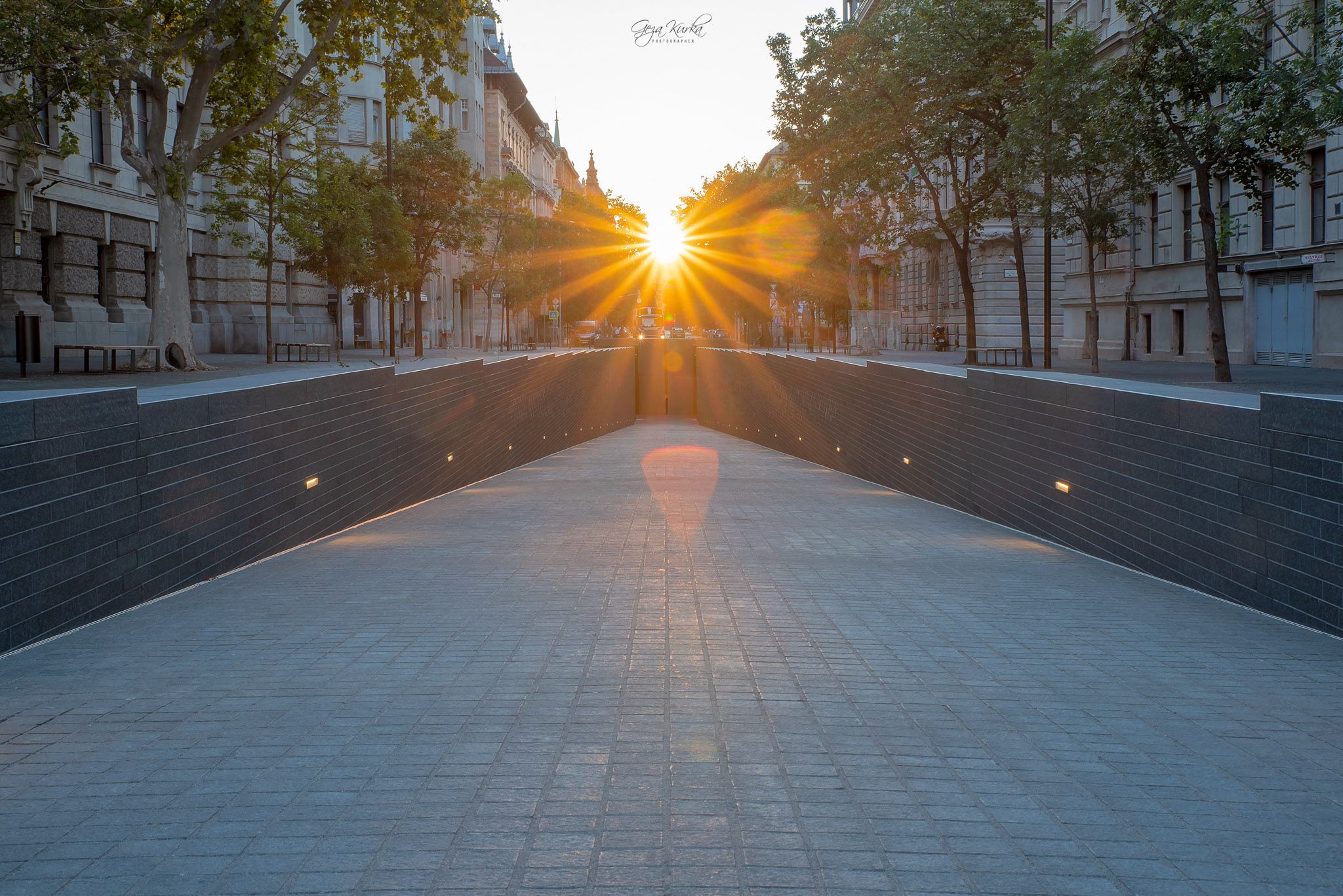 Trianon monument in Budapest, Hungary