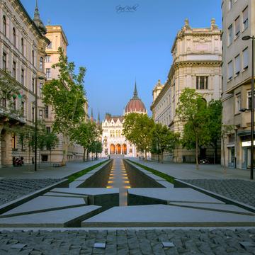 Trianon monument in Budapest, Hungary