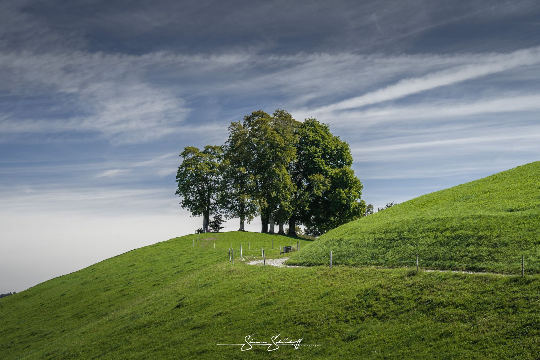 View over the Monastery of Einsiedeln, Switzerland