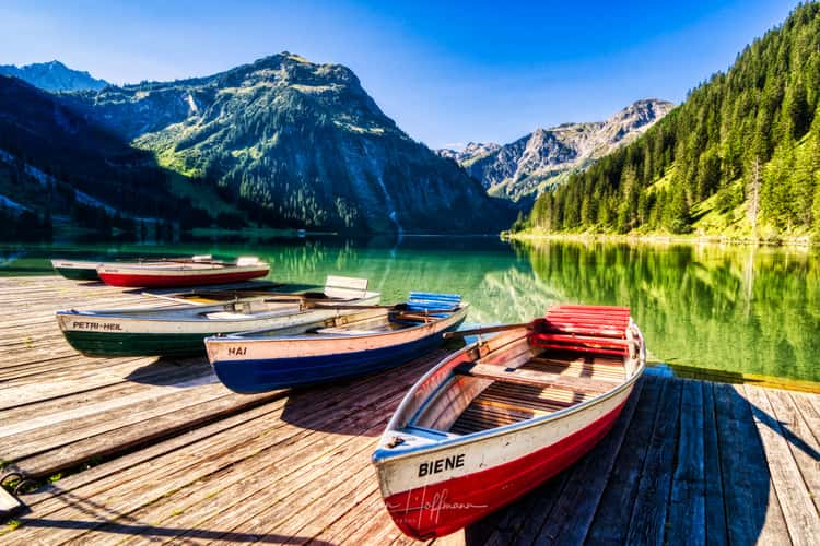 View over the Vilsalpsee