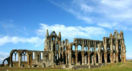 Whitby Abbey from the side