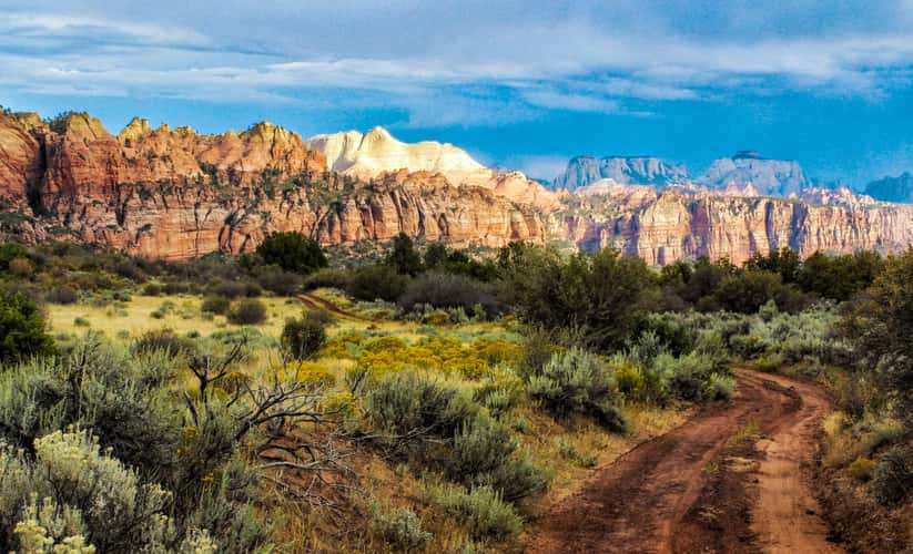 Zion National Park View from Kolob Terrace Road