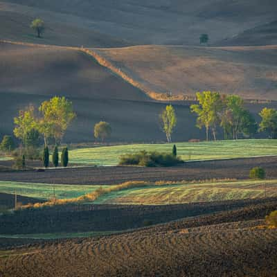 Around Pienza, Italy