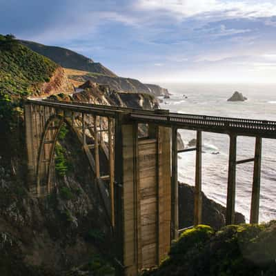 Bixby Bridge, Garrapata State Park, Big Sur, CA, USA