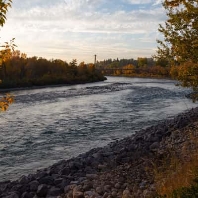 Bow River Pathway Bridge, Canada