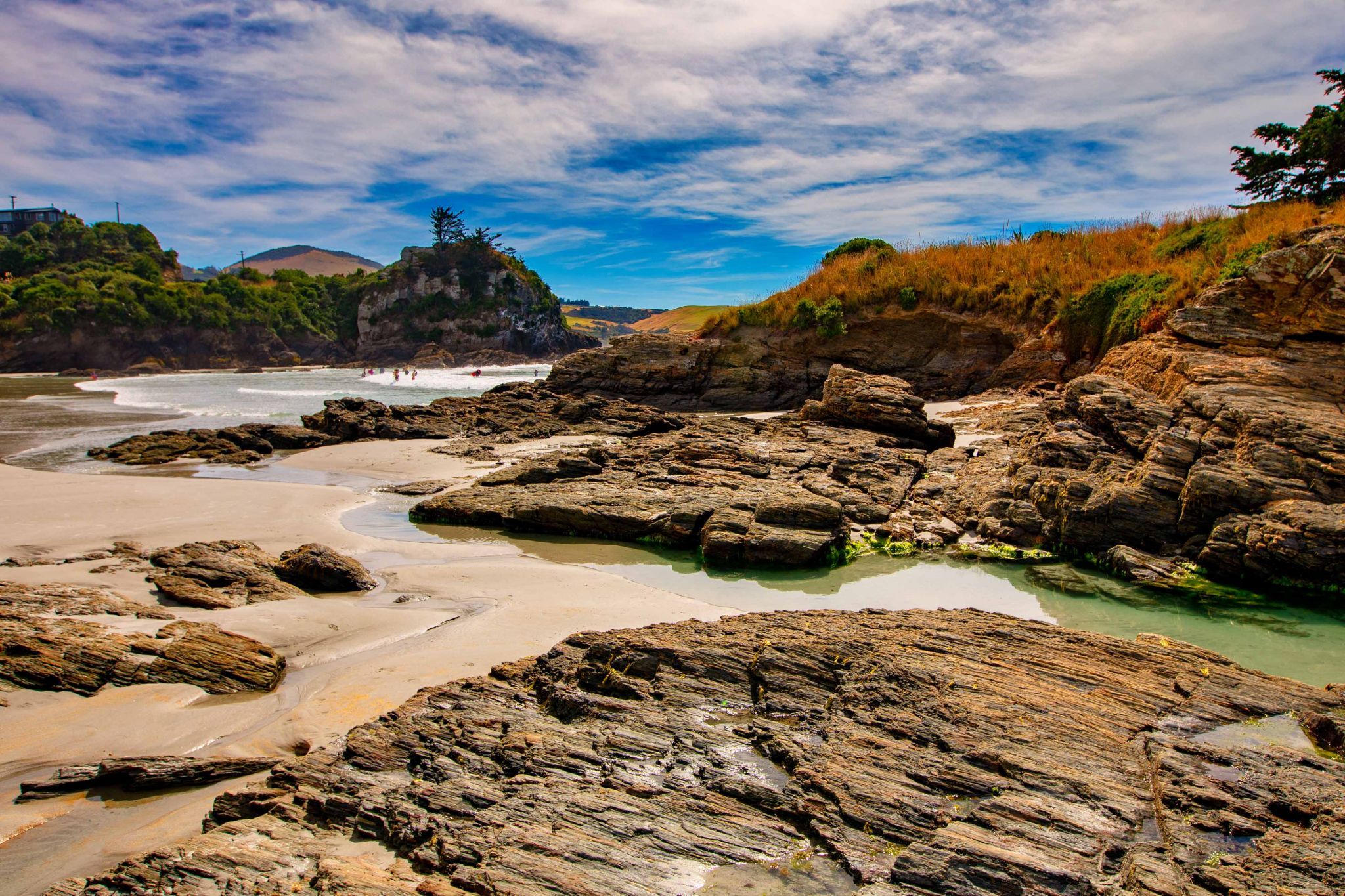 Brighton Beach, Dunedin, South Island, New Zealand