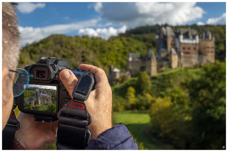 Eltz Castle from the side