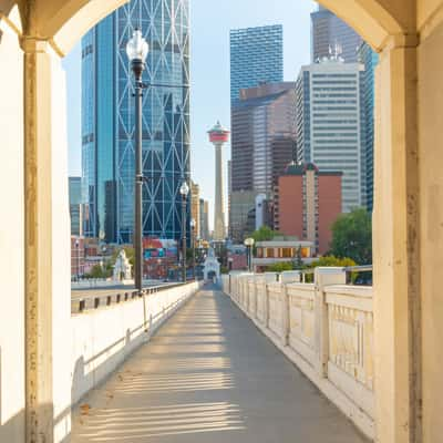 Calgary Tower - From Centre Street Bridge, Canada