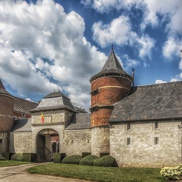Castle-farm of Oultremont, Belgium