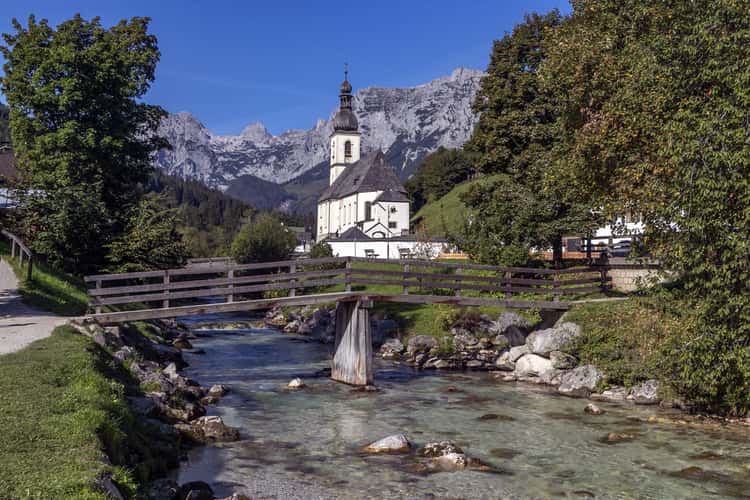 Church St. Sebastian, Ramsau, Berchtesgaden