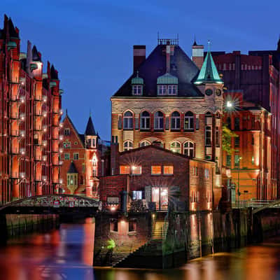 The Hamburg Warehouse City (UNESCO World Heritage Site), Hamburg, Germany