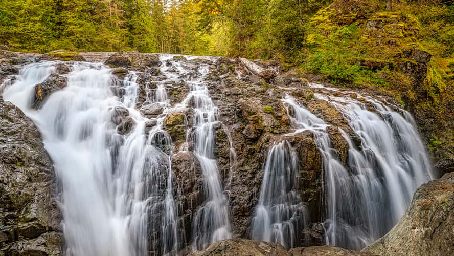 Englishman River Upper Falls