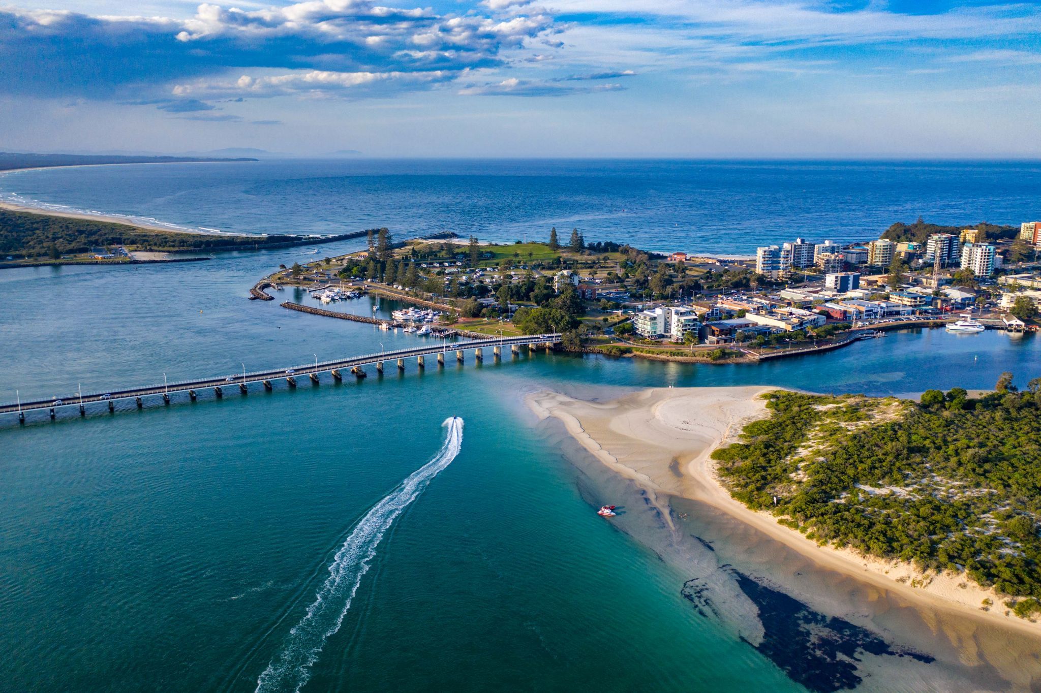 Forster and Coolongolook River New South WalesForster, Australia