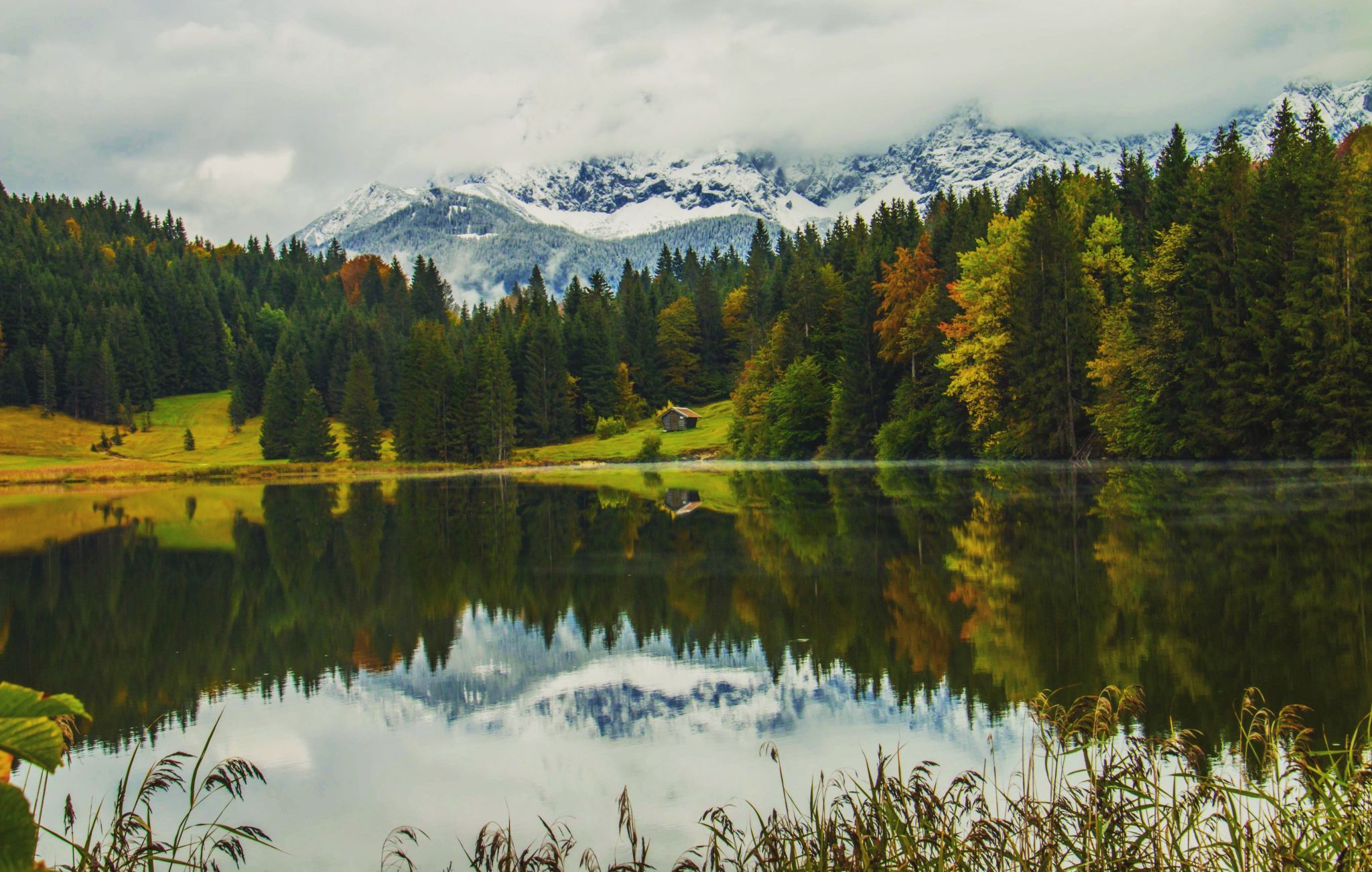 Lake Geroldsee, Karwendel, Germany