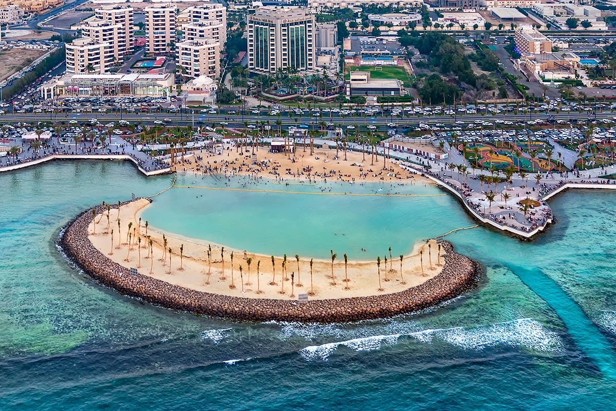 Jeddah Corniche, Red Sea, Saudi Arabia