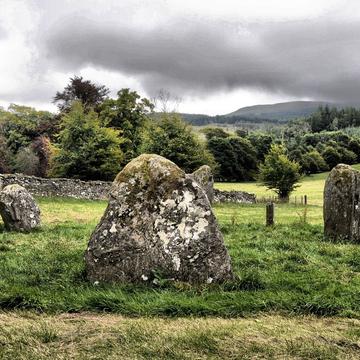 Kinnell Stone Circle at Killin, Scotland., United Kingdom