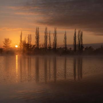 Lake Burley Briffin from Kingston, Australia