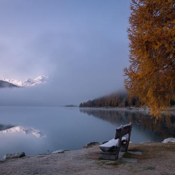 Lake Silvaplana, Pappaloù, Switzerland