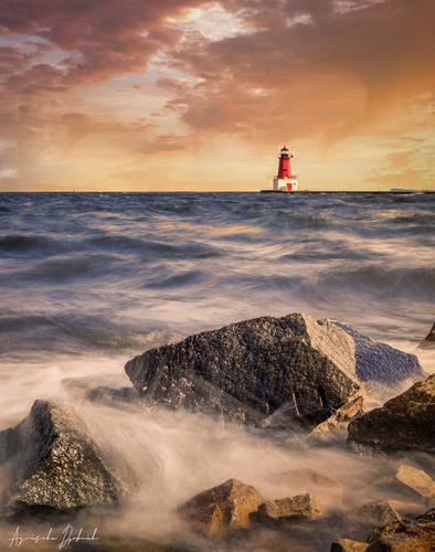 Manistique East Breakwater Lighthouse, Michigan